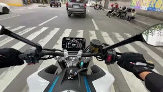 CFmoto 450NK raw on-board sound!!!