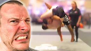 Most Savage Match & DQ BJJ Highlight | Black Belt Reacts