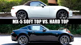 Mazda MX-5 Soft Top Vs RF Hard Top | ND Miata Review