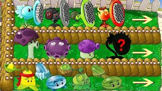 Plants vs Zombies | Team MELON vs Team PEA vs Team SHROOM vs ALL ZOMBIES