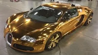 Золотые автомобили Дубая (Golden cars Dubai)