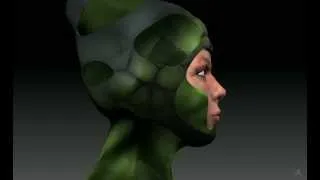 ZBRUSH modeling & texturing.mov