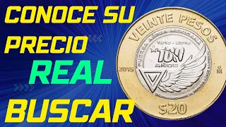 🤑MONEDA NUEVA 20 PESOS VALIOSA🤑 - Si la tienes te la compro MONEDAS QUE VALEN DINERO