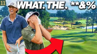 I can’t believe this golf match