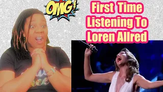 FIRST TIME LISTENING TO! LOREN ALLRED - NEVER ENOUGH - REACTION VIDEO