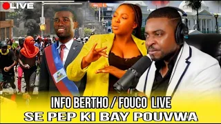 INFO BERTHO AK FOUCO LIVE 6 AVRIL,GUY PHILIPPE,DOSYE CHO VAN VIRE PRAL GEN KOURI.