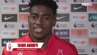 Super Eagles Taiwo Awoniyi speaks after scoring twice | Chelsea vs Nottingham