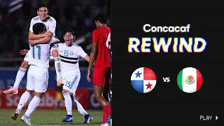 Concacaf Rewind: 2018 Concacaf Under-20 Championship Qualification Stage | Panama vs Mexico