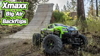 Xmaxx 8s jumps, big air and slow motion