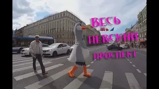 Весь Невский проспект пешком. Nevsky prospect. Saint Petersburg(Russia)