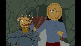 Dagoth Ur meets argonian Nerevar (Animated)