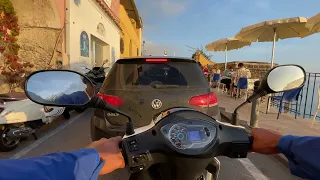 Italy Vlog - Amalfi Coast (NO TALKING) Scooter Ride