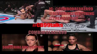 UFC Fight Night 152: Aspen Ladd vs Sijara Eubanks post fight talk - #CB99talks
