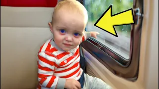 Train Hostess Sees Baby Alone on Train, Starts Crying When She Knows This…