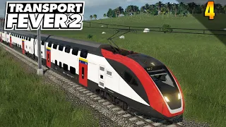 Перший пасажирський потяг | гра Transport Fever 2 Українською | #4