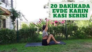 20 DAKİKADA EVDE KARIN EGZERSİZİ