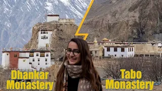 Spiti Valley Ep 5 || Dhankar Monastery || Tabo Monastery || Jyotika Dilaik