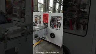 High speed automatic V fold facial tissue paper packing machine#shorts