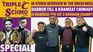 Khamzat Chimaev & Darren Till Exclusive Behind Curtain of Smesh Bros