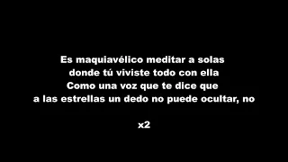 Maquiavélico - Canserbero (Karaoke)