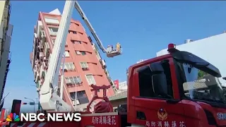 Taiwan hit by strongest earthquake in at least 25 years