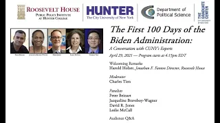 The First 100 Days of the Biden Administration: A Conversation with CUNY’s Experts