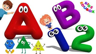 ABC and 123 Learning Videos Toddlers + Nursery Rhymes & Kids Songs+ Shapes