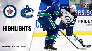 Jets @ Canucks 3/22/21 | NHL Highlights