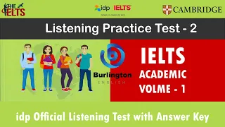 Parties at Fun Factory idp IELTS Academic Volume 1 Burlington Listening Test 2 2023