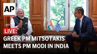 LIVE: Indian PM Narendra Modi and Greek PM Kyriakos Mitsotakis hold a joint press briefing