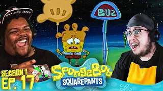 ROCK BOTTOM IS SCARY!! | Spongebob Season 1 Episode 17 GROUP REACTION