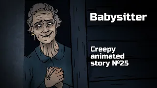 Babysitter. Horror animated story №25 (animation)