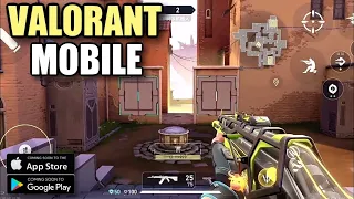 VALORANT In MOBILE Jett Gameplay | Valorant MOBILE Testing (Beta) Version