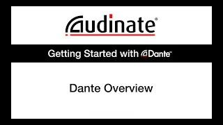 GEARCAST: Getting Started with Dante 1