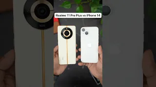 iPhone 14 vs Realme 11 Pro Plus Camera Comparison #shorts