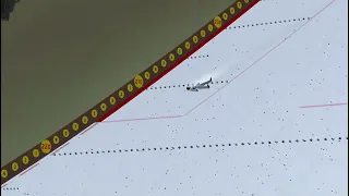 Fikcyjne skoki w DSJ4! Heung-Chul Choi - 95m Horrible Crash - Planica 2004