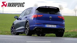 2021 Golf 8 R with Akrapovic exhaust