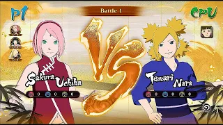 Naruto x Boruto Storm Connections PC - Hinata & Sakura & Ino vs Temari & Tenten