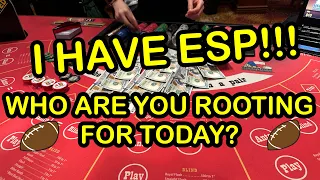 ULTIMATE TEXAS HOLD ‘EM in LAS VEGAS! I HAVE ESP!!! WHO DO YOU WANT TO WIN TODAY? BESIDES US!?!