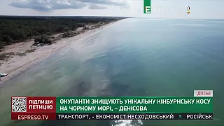 Окупанти знищують унікальну Кінбурнську косу на Чорного моря, - Денисова
