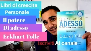 libri di crescita personale:  Il Potere di Adesso di Eckhart Tolle