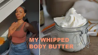 How I Make My Whipped Body Butter ✨ shea butter baby