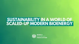 Webinar - Bioenergy and Net Zero: Sustainability in a World of scaled-up Modern Bioenergy