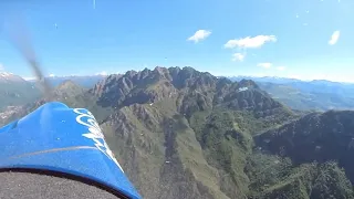 Volo sul Resegone con il Savannah. Primo volo con passeggero