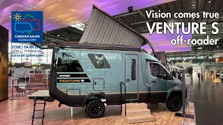 🆕 WORLD PREMIERE!! Vision comes true. HYMER presents the exclusive Venture S off-roader