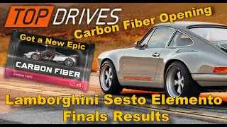 Top Drives - Carbon Fiber Opening - Lamborghini Sesto Elemento Finals Results