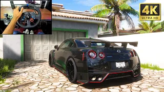 1085HP Nissan GTR NISMO | Forza Horizon 5 | Logitech g29 gameplay