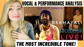 Vocal Coach Reacts: Bekhayali | Arijit Singh Unplugged | Facebook Live - In Depth Analysis!