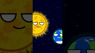 Солнце VS Земля #planetballs