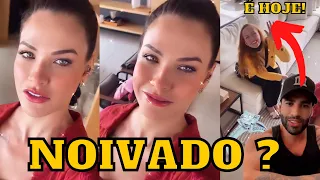 Andressa Suita na CORRERIA anuncia até NOIVADO durante GRAVAÇÕES intensas